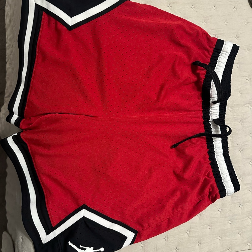 Men's Red Athletic Shorts